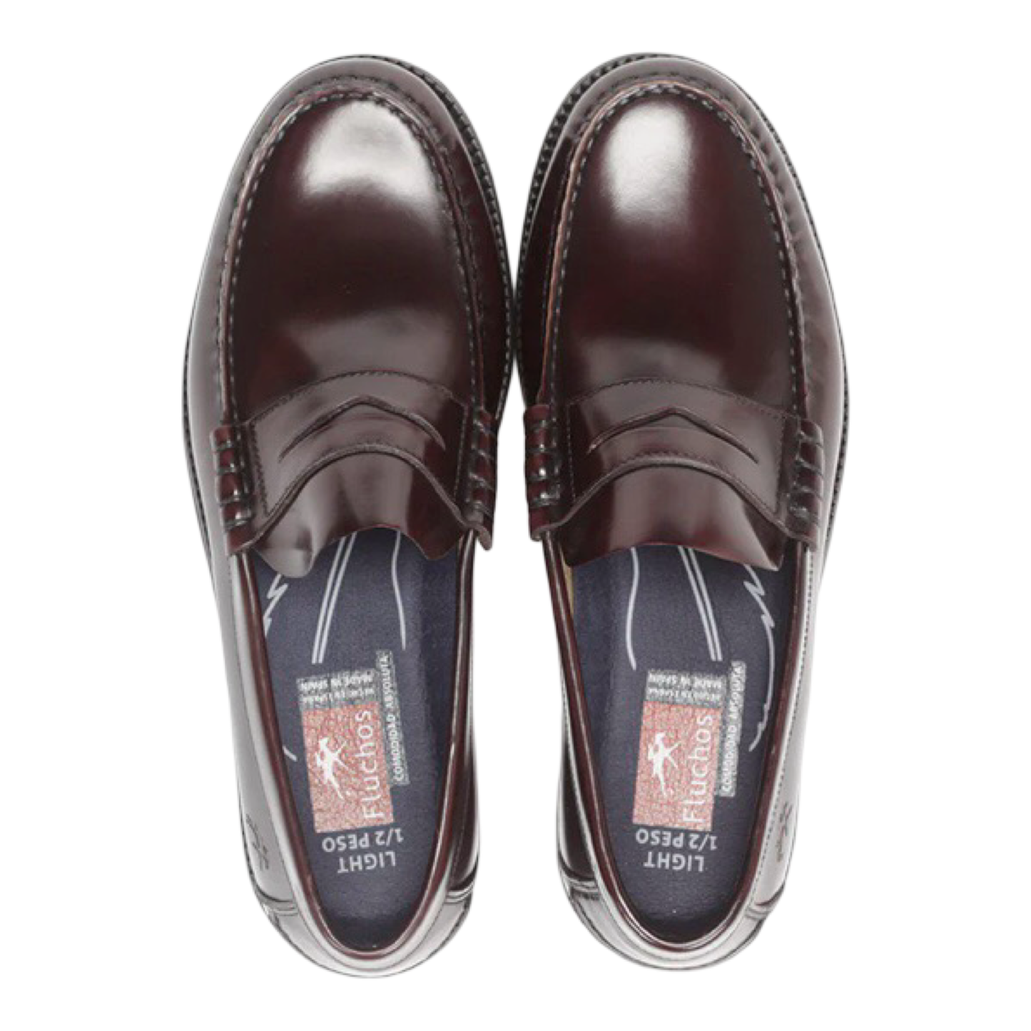 ZAPATO HOMBRE CASTELLANO FLUCHOS F0047 BURDEOS