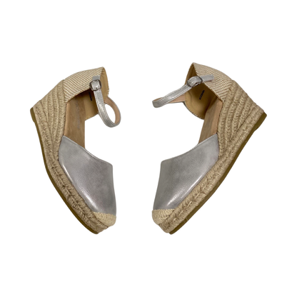 SANDALIA VALENCIANA MUJER AMARPIES 26484 PLATA