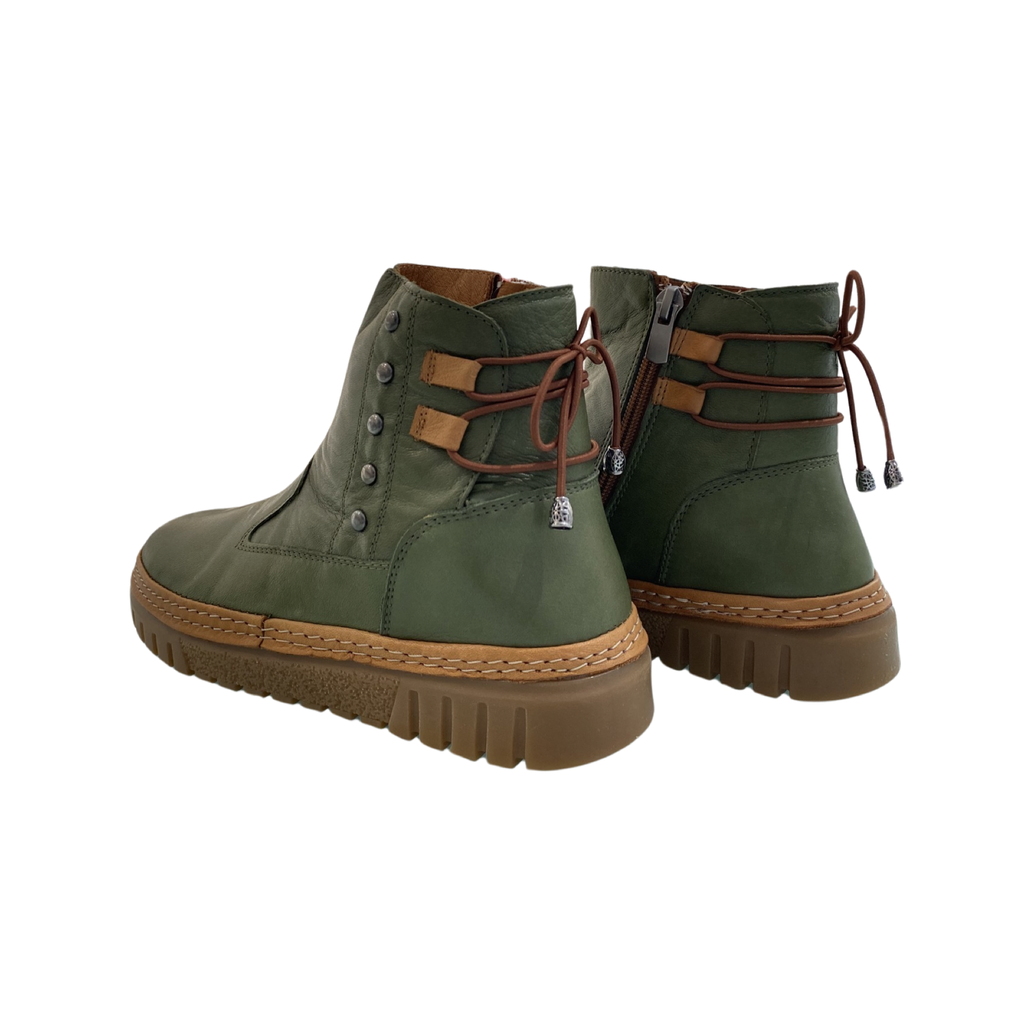 BOTIN MUJER 48HORAS 323704 OLIVA