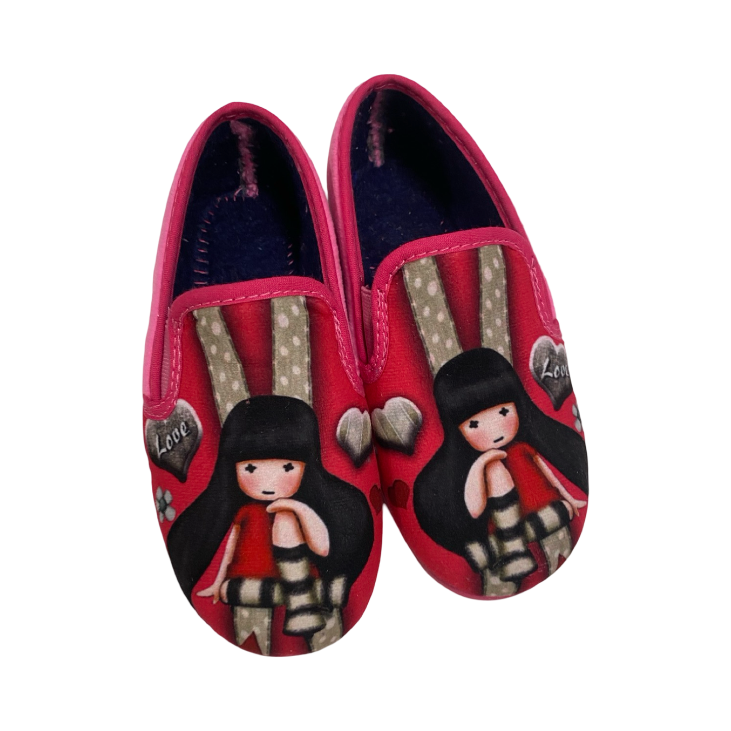 ZAPATILLA NIÑO CASA MUÑECA HU- 156 FUXIA