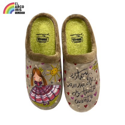 ZAPATILLA MUJER CASA 192575 CANSADA