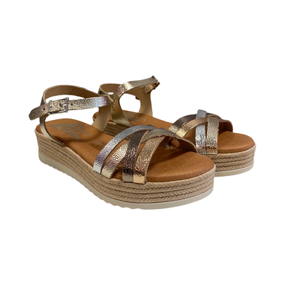 SANDALIA MUJER CAI 5690 CHAMPAN