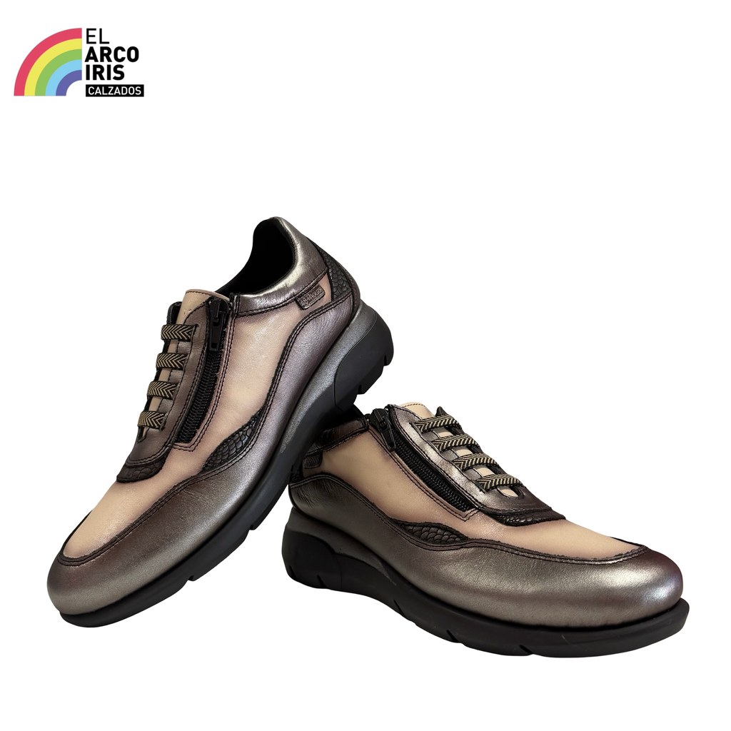 ZAPATO MUJER CREMALLERA 48HORAS HIELO