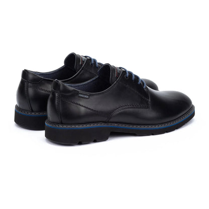 ZAPATO HOMBRE CORDONES PIKOLINOS ALARCON 4289 NEGRO