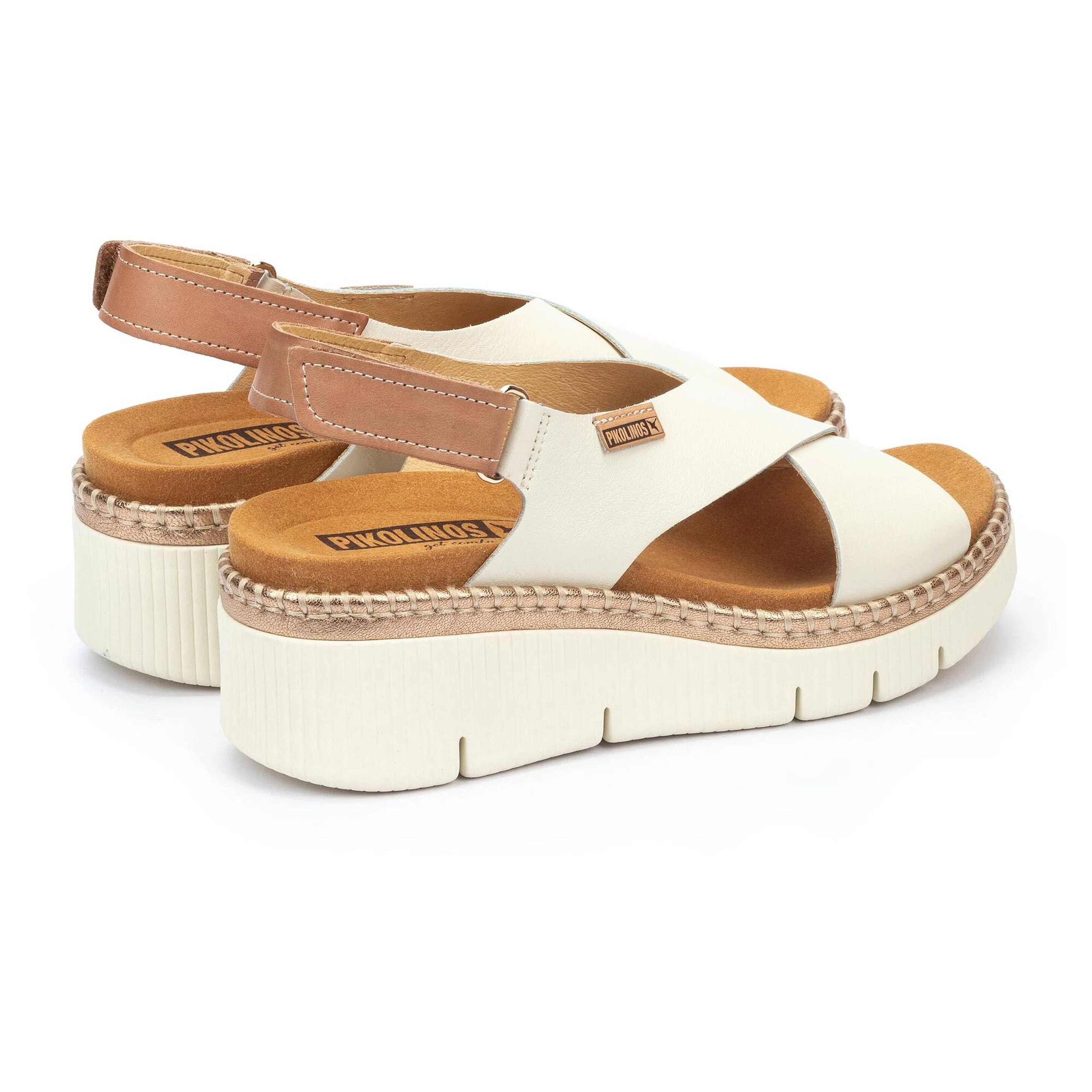 SANDALIA MUJER PIKOLINOS GOMERA NATA 0606