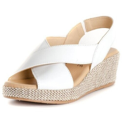 SANDALIA MUJER PITILLOS BLANCO 11265