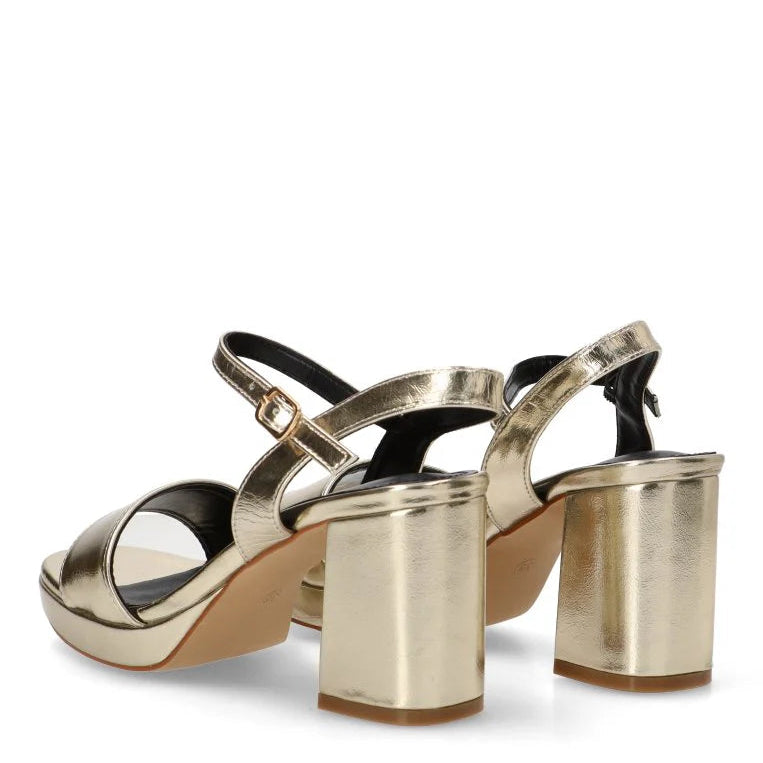 SANDALIA MUJER ETIKA 90008 ORO