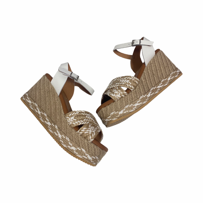 SANDALIA MUJER CAI 5476 BLANCO COMBI