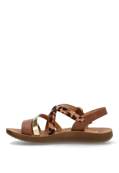 SANDALIA MUJER ETIKA 10129 LEOPARDO
