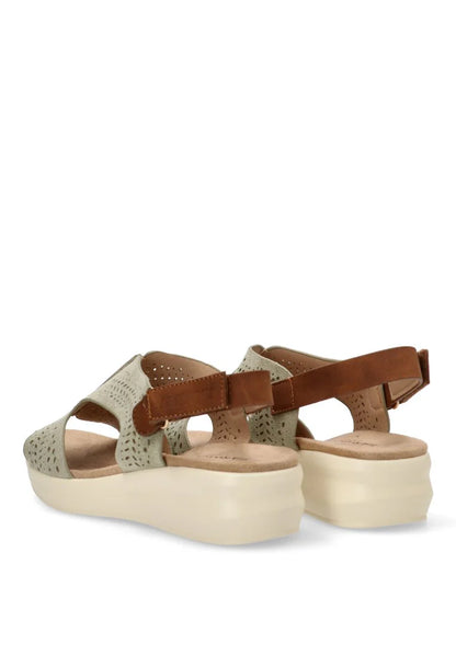 SANDALIA MUJER ETIKA 40005 KAKI