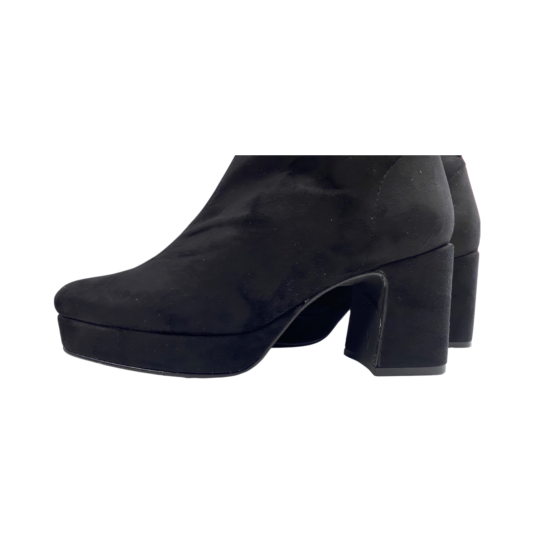 BOTA MUJER DV 2364 NEGRO