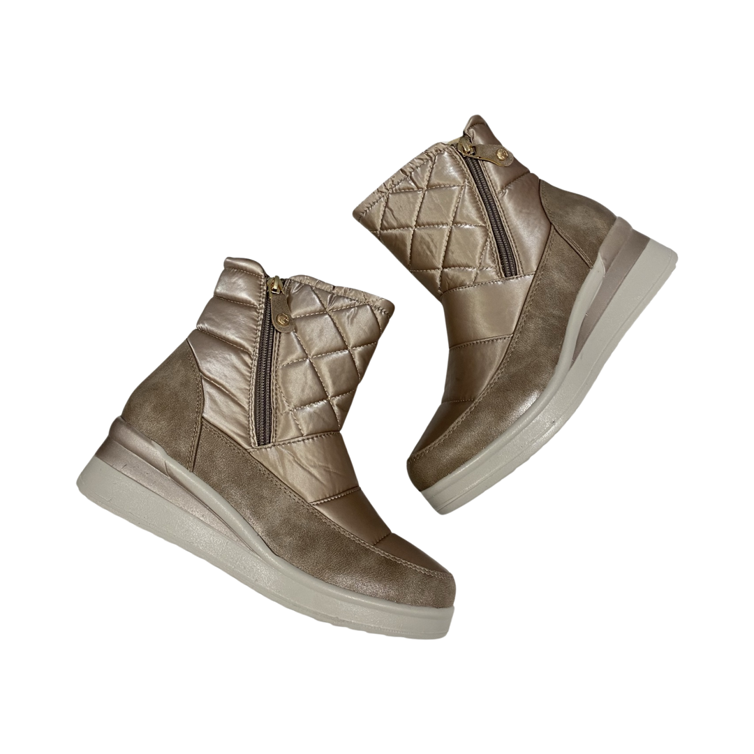BOTIN MUJER MYSOFT 23M578 TAUPE