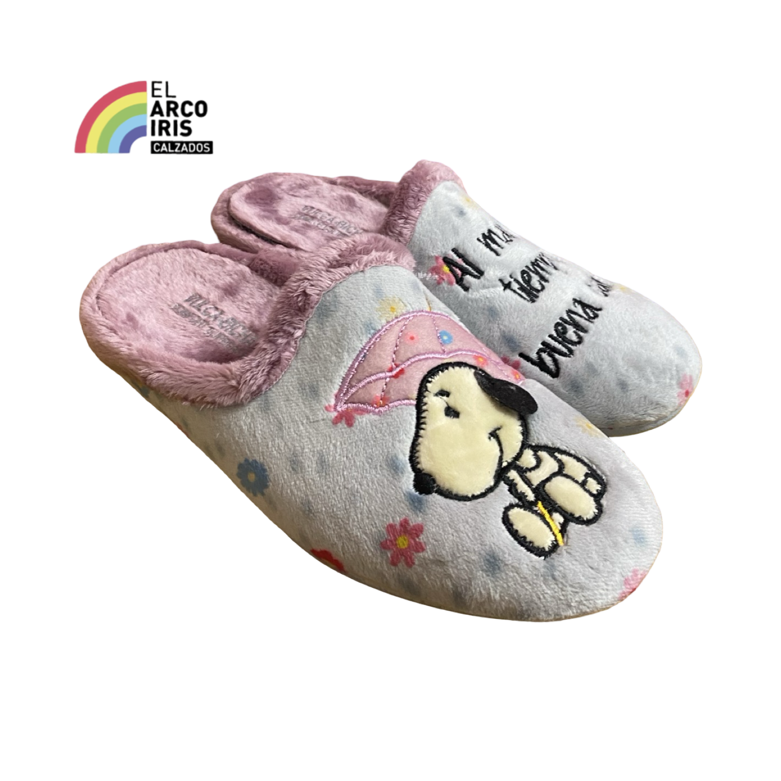 ZAPATILLA MUJER CASA VULCABICHA 4341 SNOOPY MARGARITAS