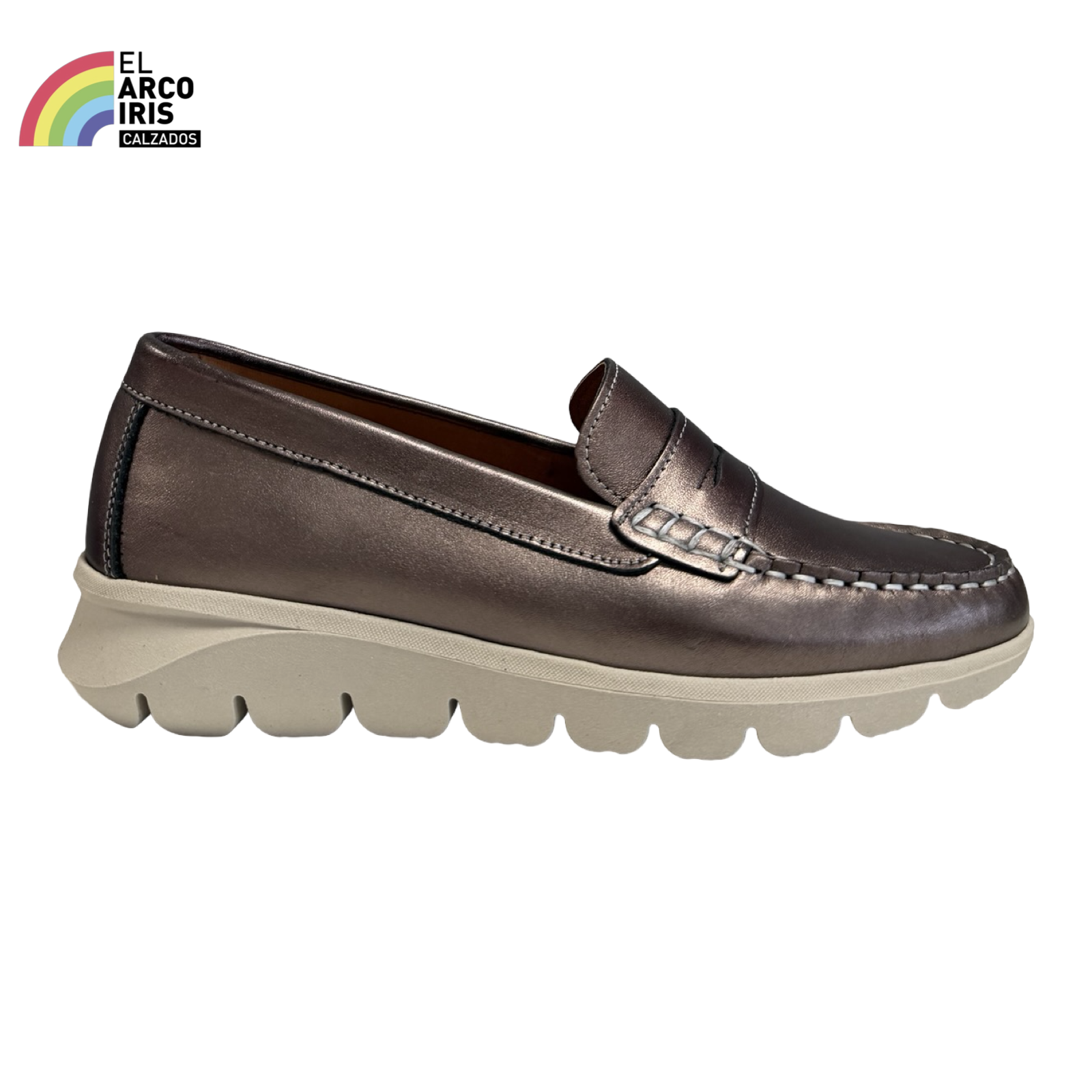 ZAPATO MUJER MOCASIN FINANO 9277 COBALTO
