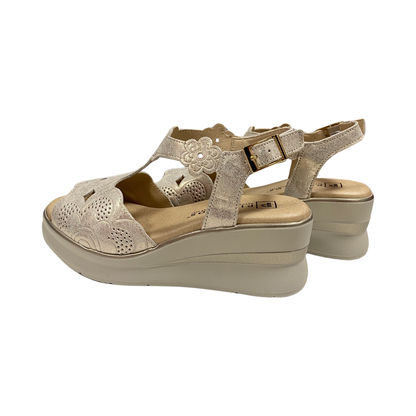 SANDALIA MUJER PITILLOS 5612 ORO