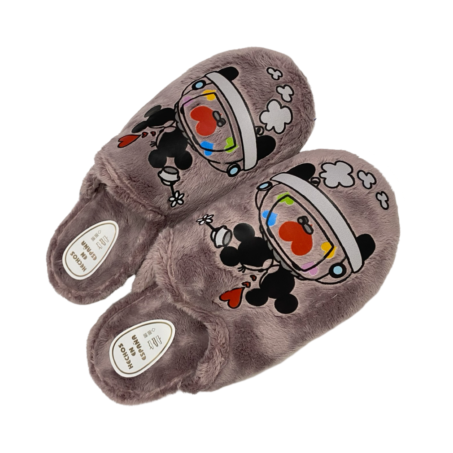 ZAPATILLA MUJER CASA MICKEY HU- 600 LILA