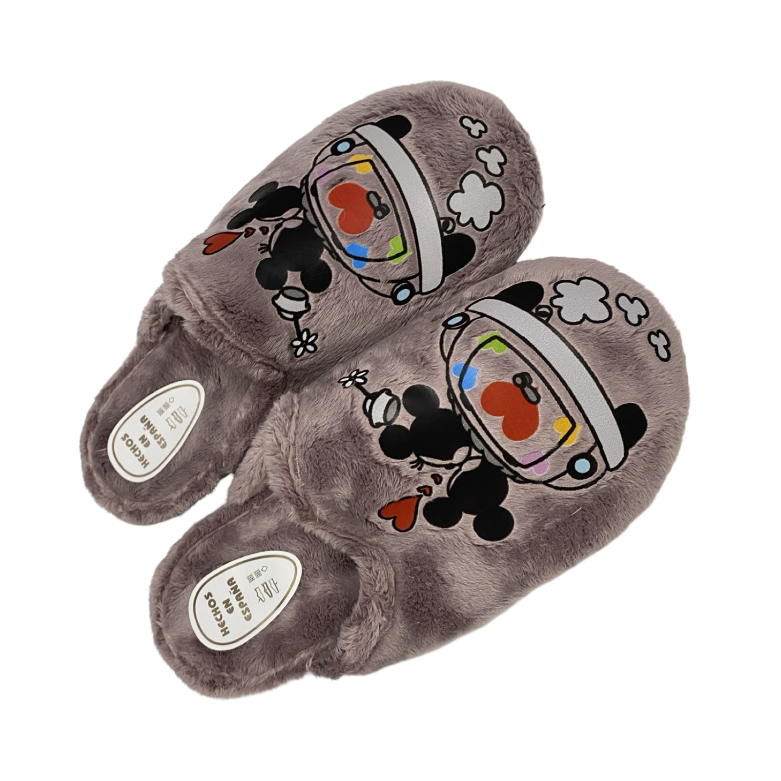 ZAPATILLA MUJER CASA MICKEY HU- 600 LILA