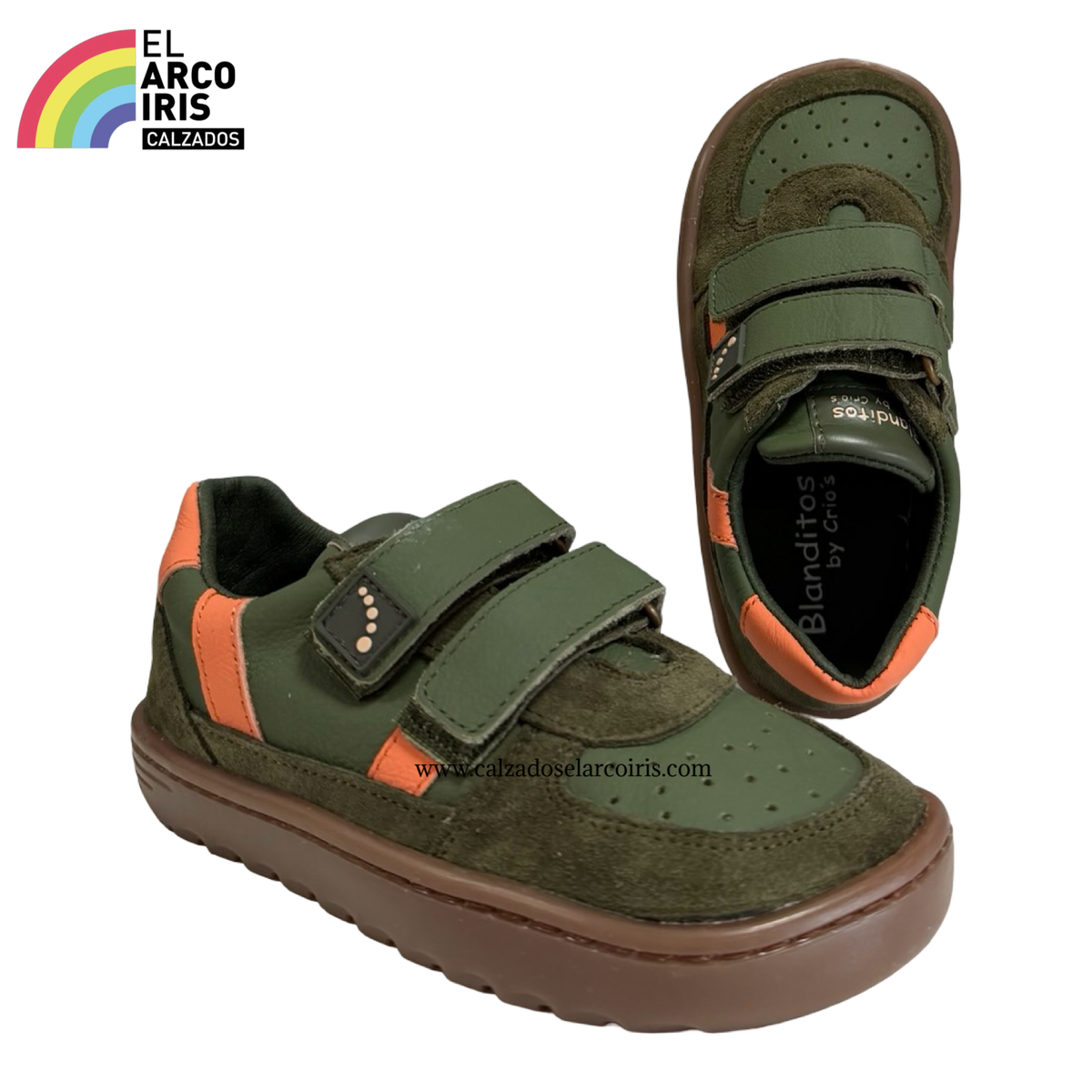 DEPORTIVO NIÑO BLANDITOS BAREFOOT CAICOS VERDE