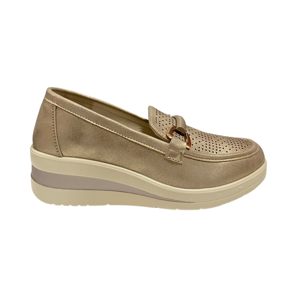 ZAPATO MUJER AMARPIES 26301 ORO
