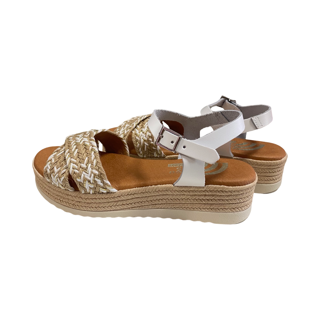 SANDALIA MUJER CAI 5724 BLANCO