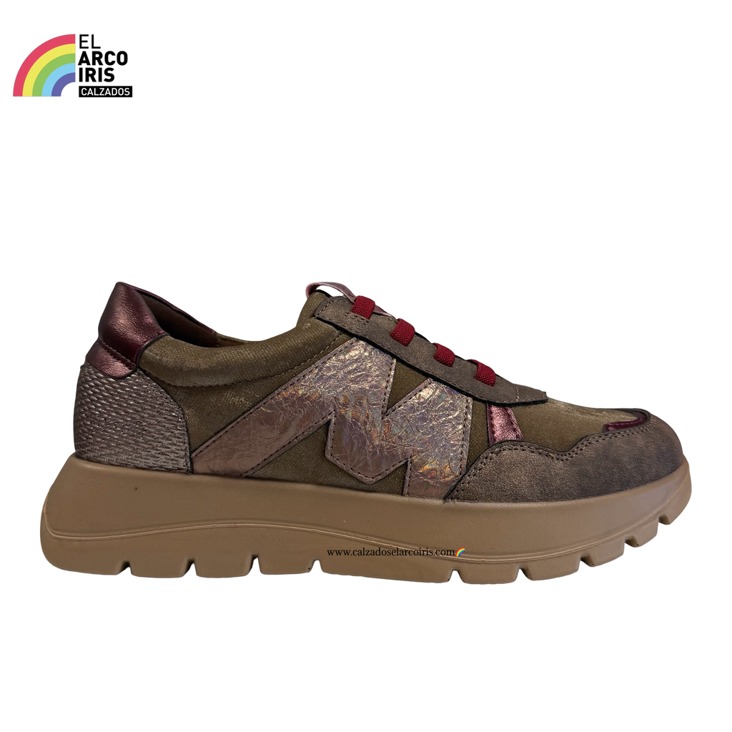 DEPORTIVO MUJER MYSOFT 25M622 MARRÓN