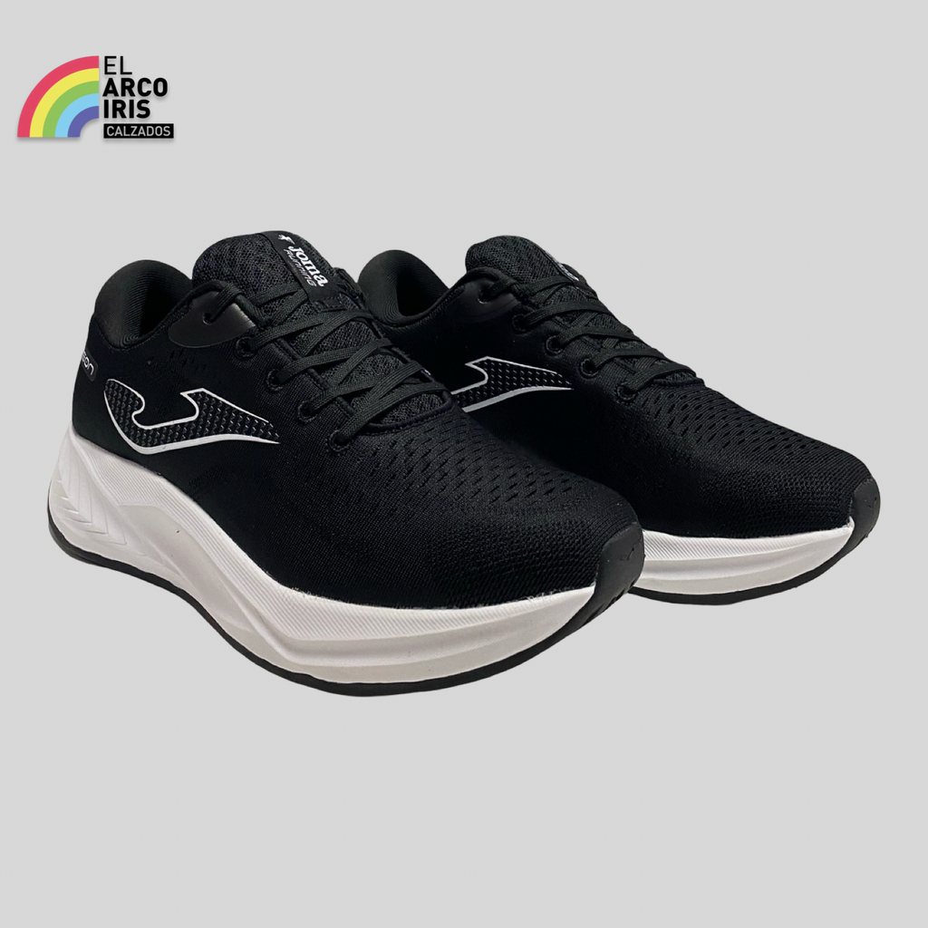 DEPORTIVA MUJER RUNNING JOMA NEON NEGRO
