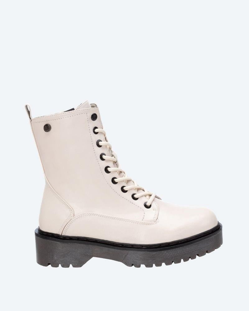 BOTA MUJER MILITAR XTI 140173 BLANCA