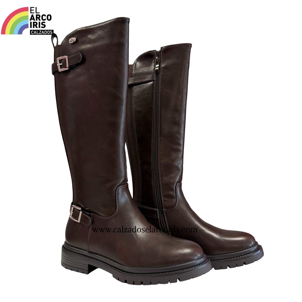 BOTA ALTA MUJER BBUP 2721 MARRON