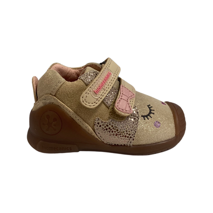 BOTA NIÑA BIOMECANICS 231107 BEIGE