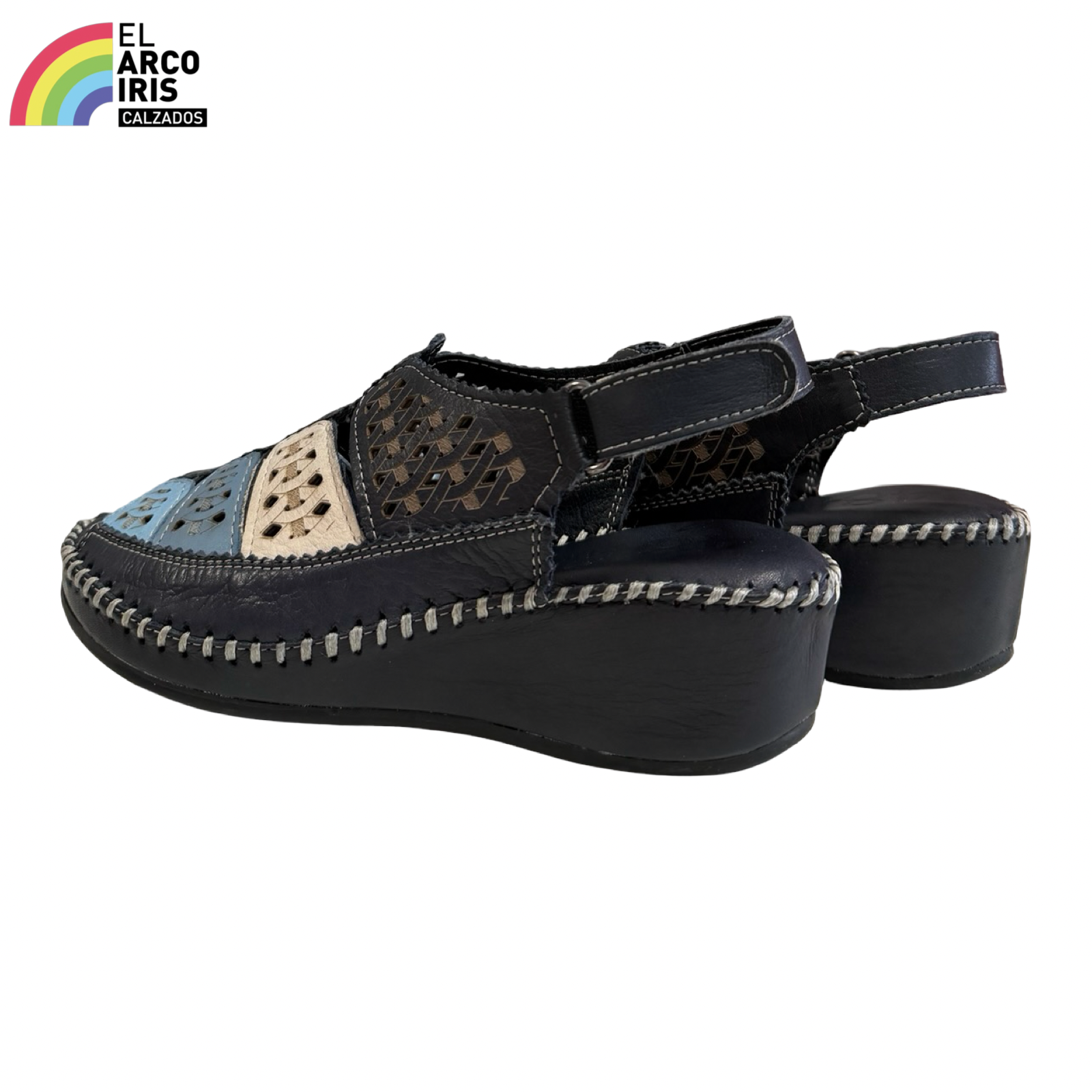SANDALIA MUJER 48 HOURS 614004 MARINO