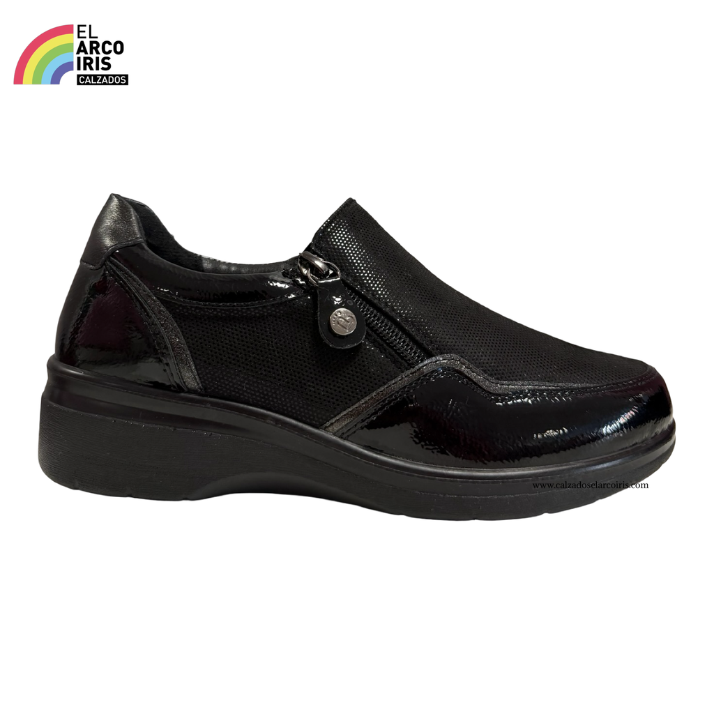 ZAPATO MUJER AMARPIES 31033 NEGRO