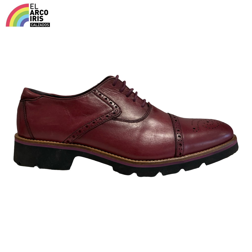 ZAPATO HOMBRE VESTIR BAERCHI BURDEOS