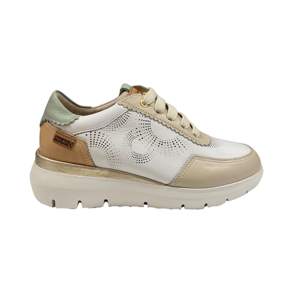 ZAPATO MUJER PIKOLINOS RUEDA 6553 BLANCO