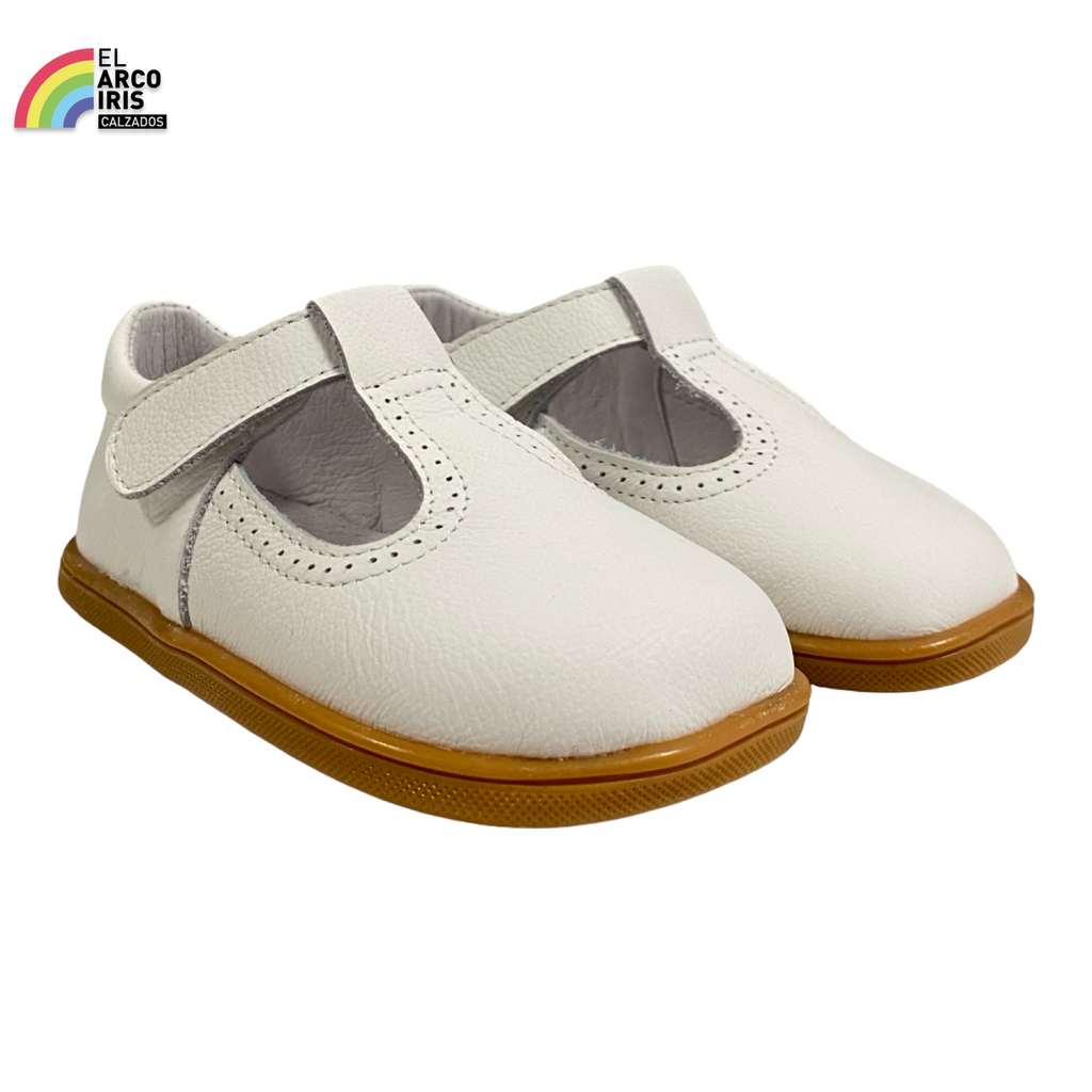 ZAPATO BAREFOOT NIÑO BLANDITOS BLANCO 26V MORGAN