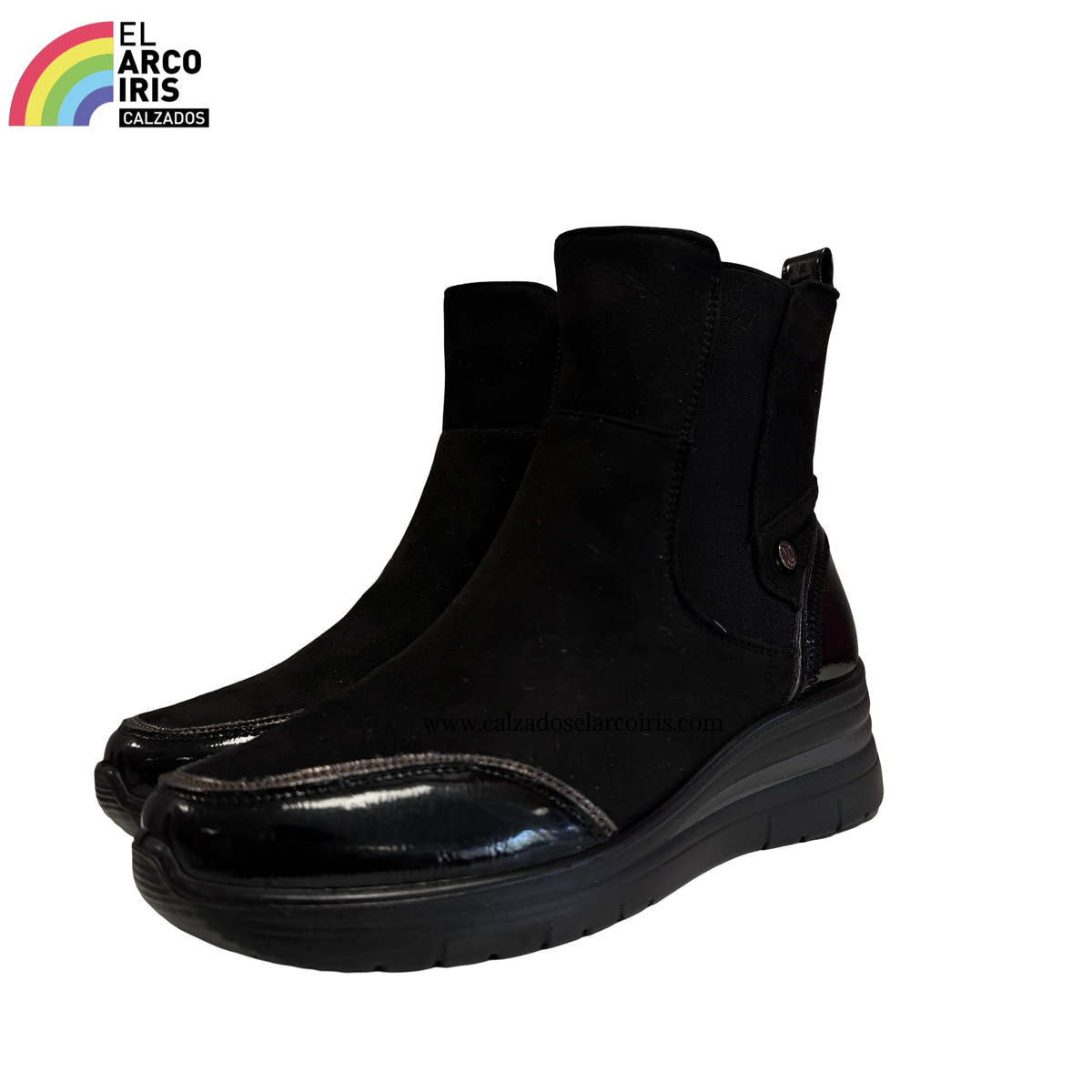 BOTIN MUJER AMARPIES 31064 NEGRO