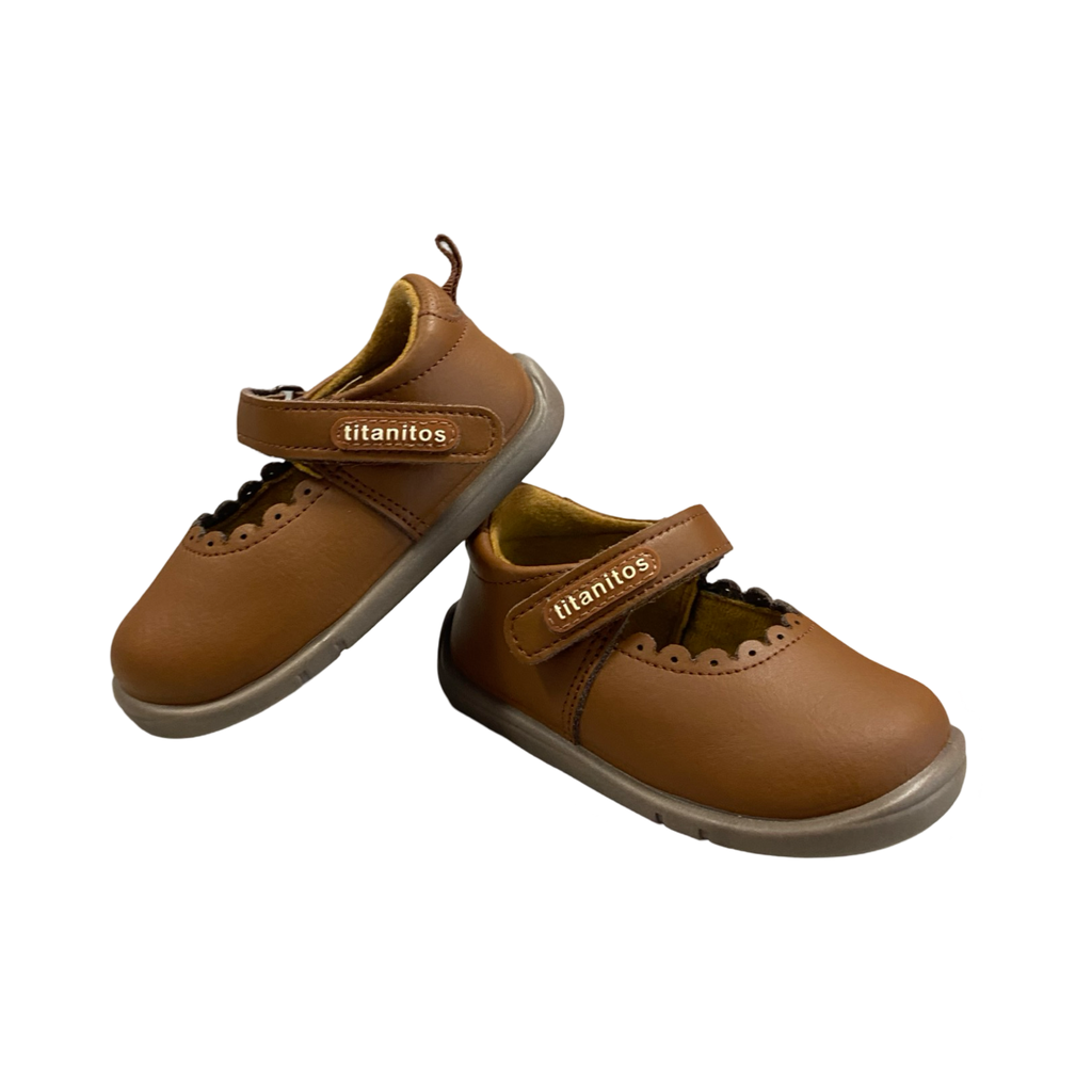 ZAPATO NIÑA RESP TITANITOS B500 CUERO