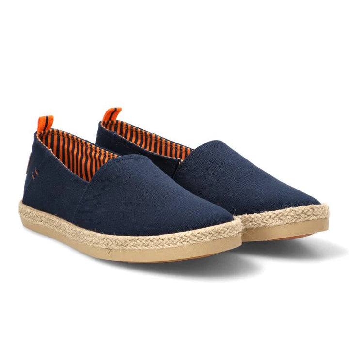 ZAPATO HOMBRE ETIKA LINO AZUL 82050
