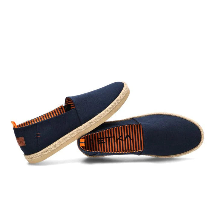ZAPATO HOMBRE ETIKA LINO AZUL 82050