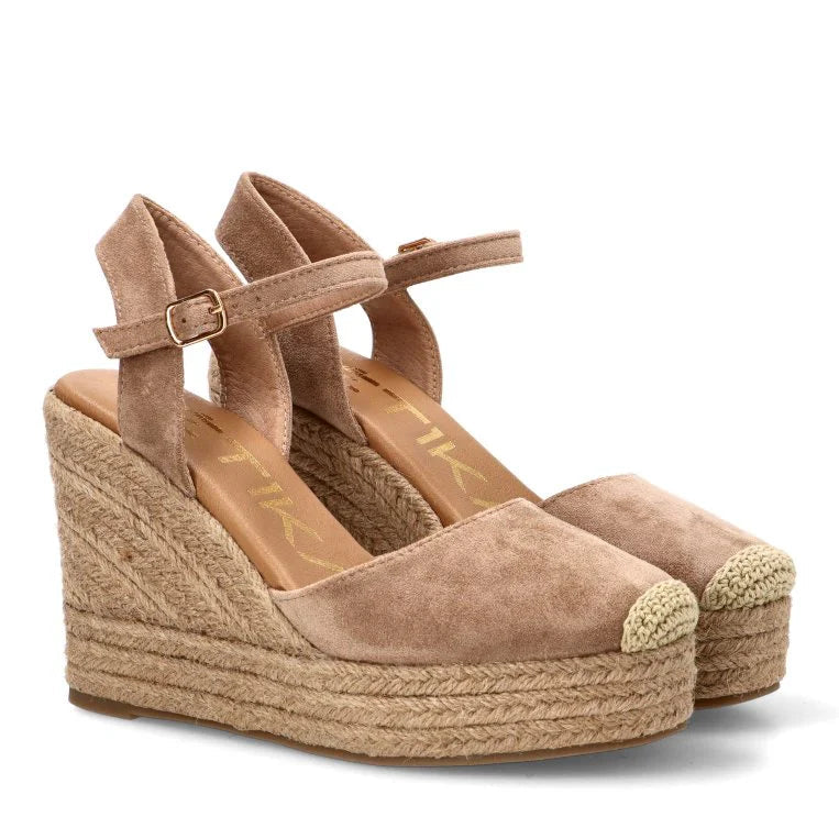 SANDALIA MUJER ETIKA 20055 TAUPE