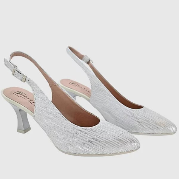 ZAPATO MUJER PITILLOS 5801 PLATA