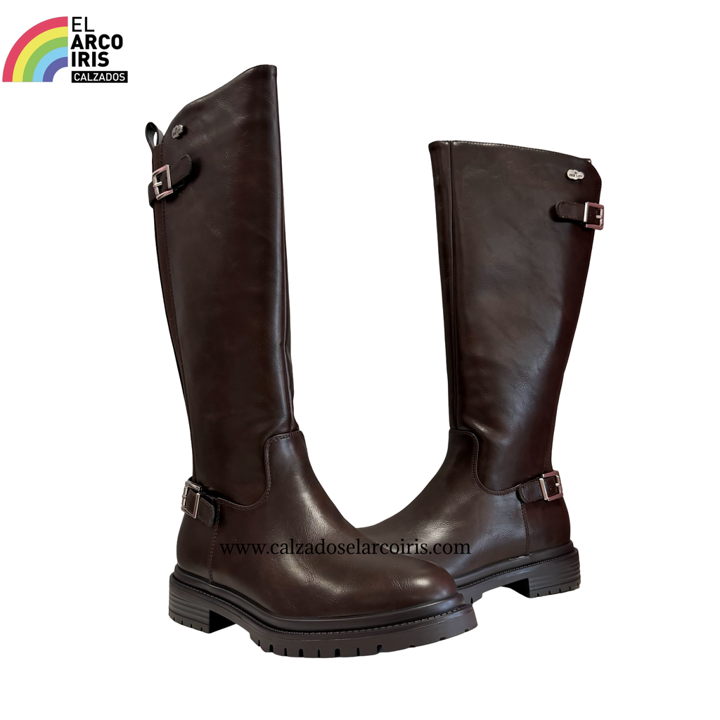 BOTA ALTA MUJER BBUP 2721 MARRON