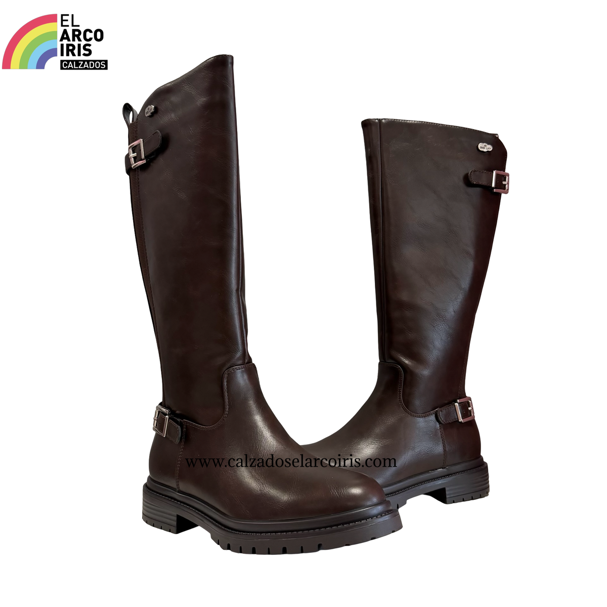 BOTA ALTA MUJER BBUP 2721 MARRON