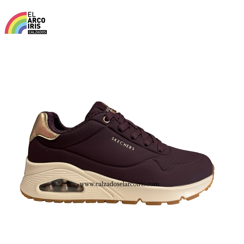 DEPORTIVA MUJER SKECHERS 177094 WINE