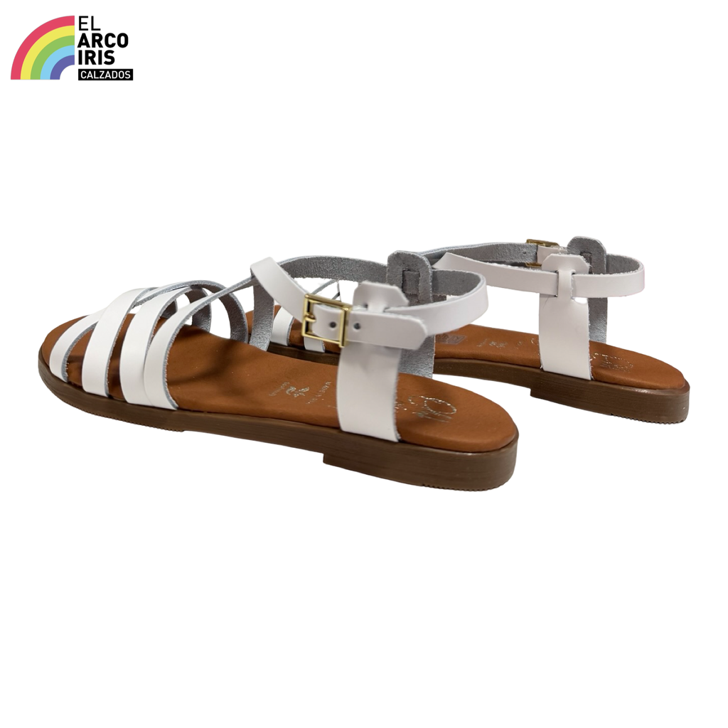 SANDALIA MUJER OH MY SANDALS 5806 BLANCO