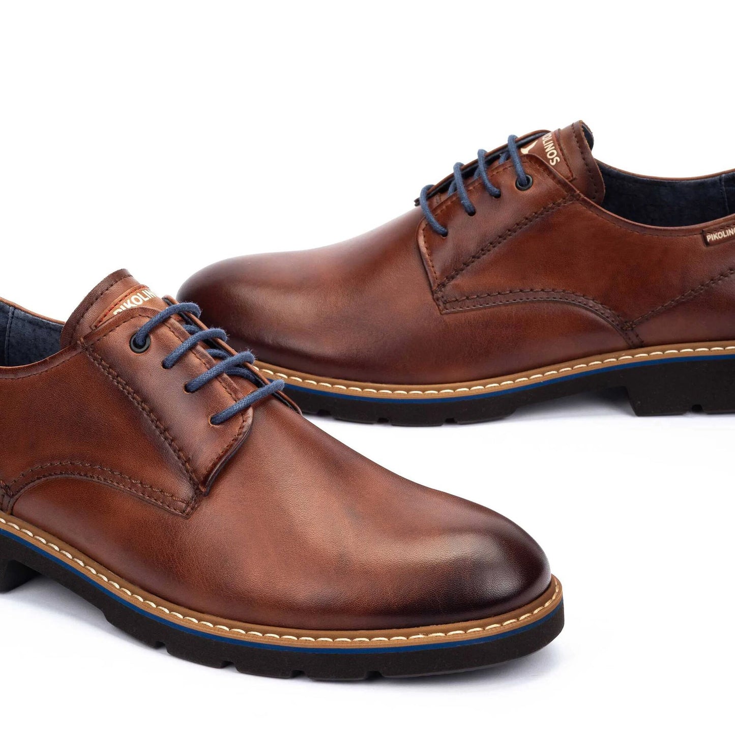 ZAPATO HOMBRE PIKOLINOS CORDONES 4289 CUERO