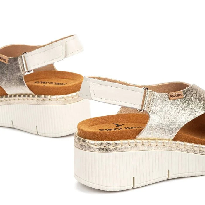 SANDALIA MUJER PIKOLINOS GOMERA ORO 0606