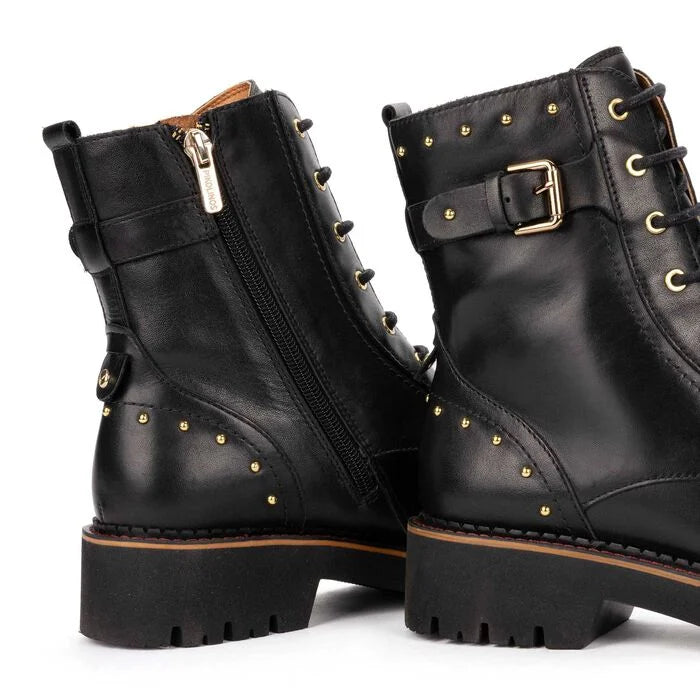 BOTA MUJER MILITAR PIKOLINOS 8702 NEGRO