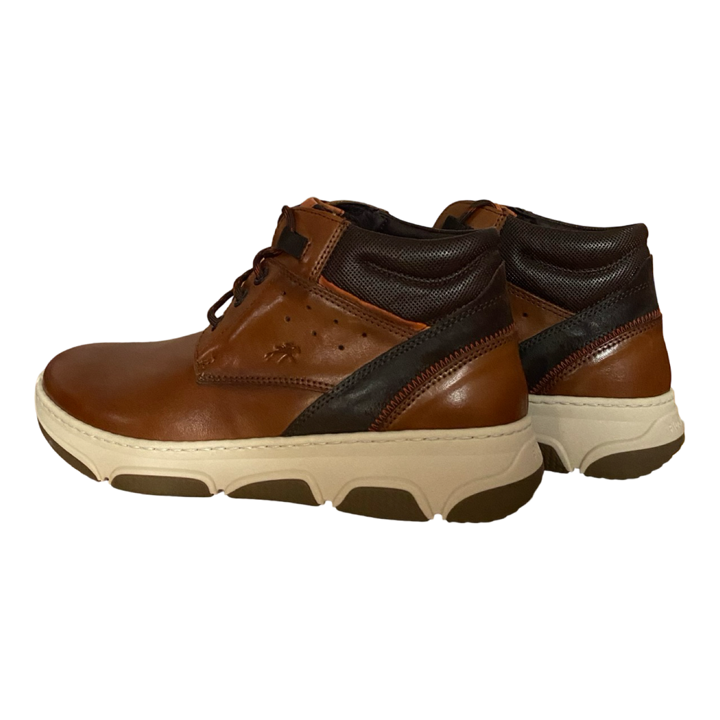 BOTA HOMBRE FLUCHOS CORDONES F1346 CUERO