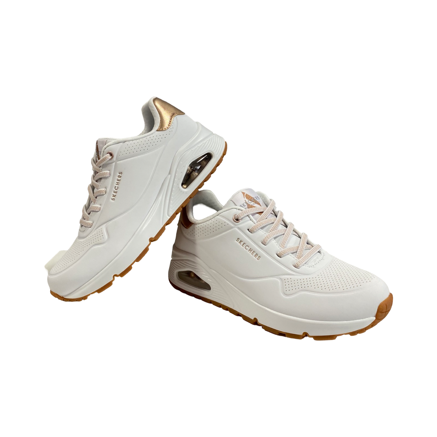 DEPORTIVA MUJER SKECHERS 155196 BLANCO