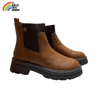 BOTIN MUJER REFRESH 171044 CAMEL